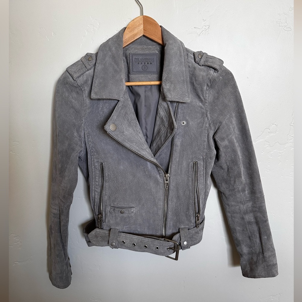 Blank NYC leather Moto jacket